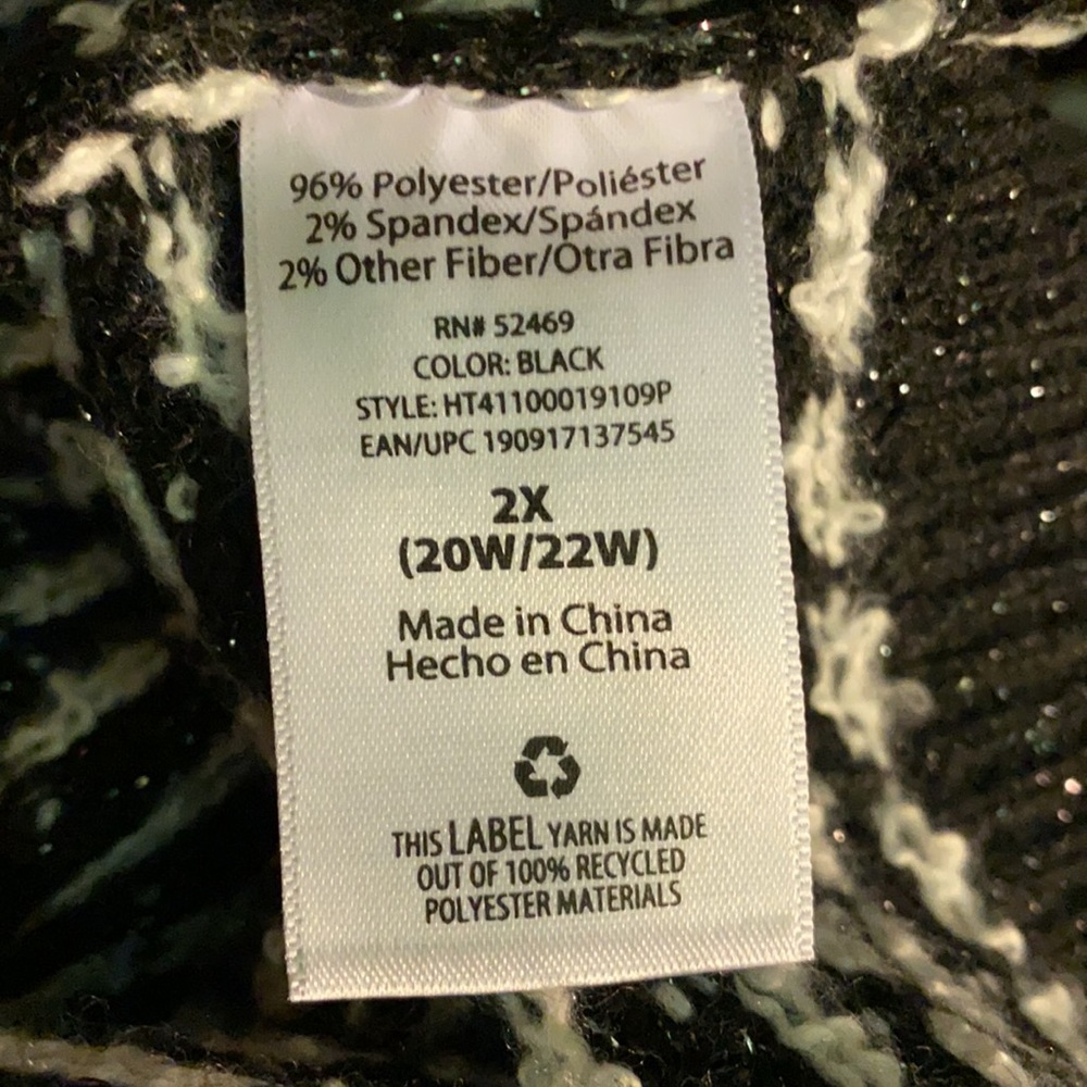 New Polar Bears Holiday sweater ugly sweater 2X - Picture 7 of 7